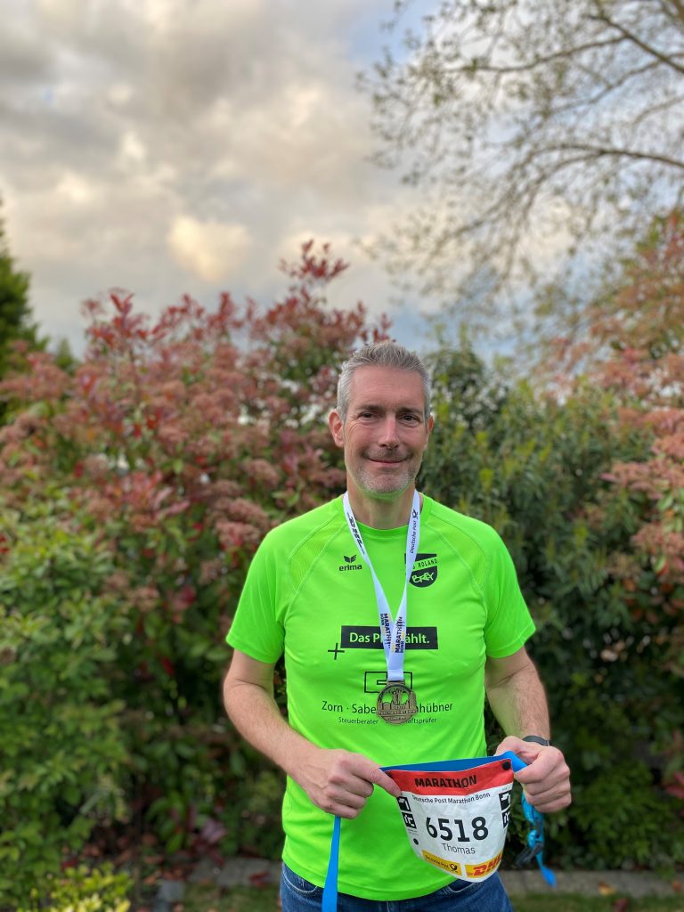 Thomas Brunnhübner läuft seinen 100. Marathon